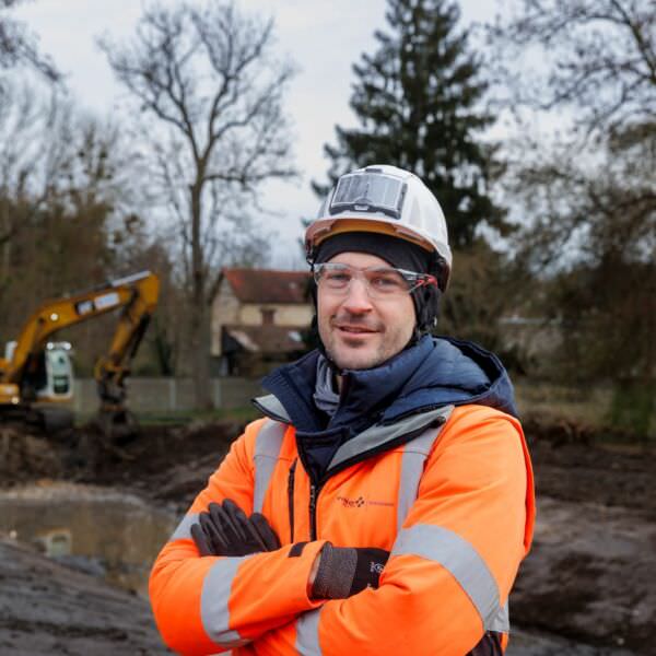 Portrait collaborateur chantier Tessancourt